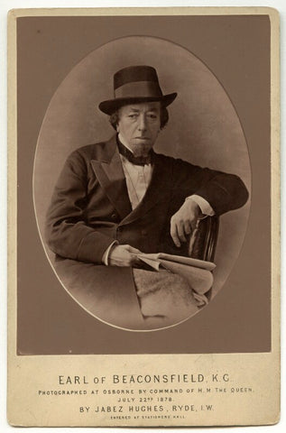 Benjamin Disraeli, Earl of Beaconsfield NPG x649