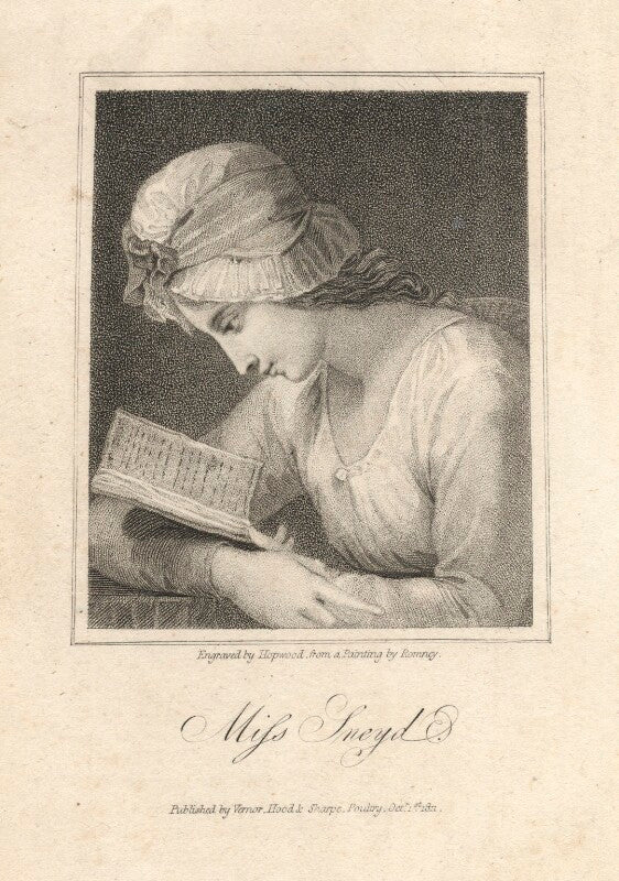 Serena reading (possibly charlotte sargent (née bettesworth); formerly called honora edgeworth (née sneyd)) npg d10675