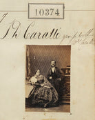 D. Caratti; Mrs Caratti NPG Ax60088
