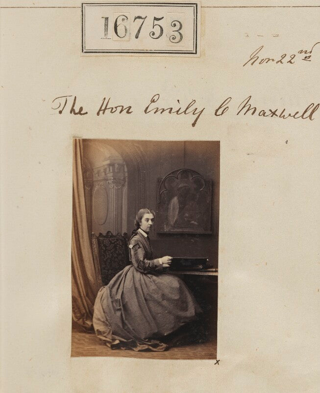 Hon. emily josephine constable maxwell npg ax64643
