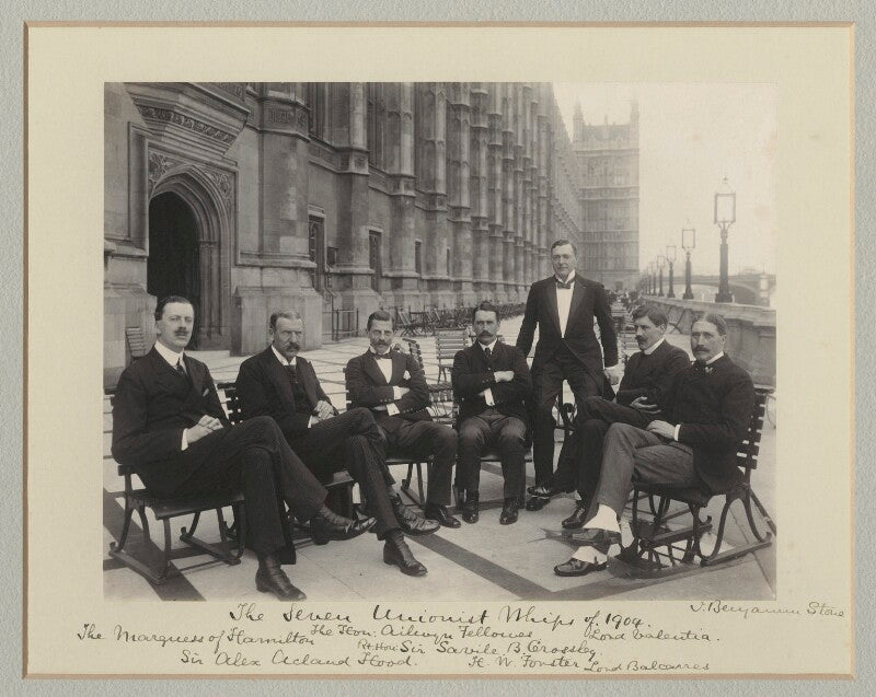 'the seven unionist whips of 1904' npg x135128