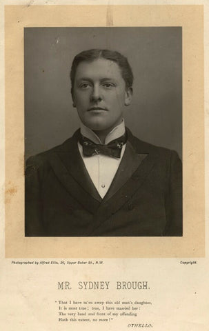 Sydney Brough NPG x4707