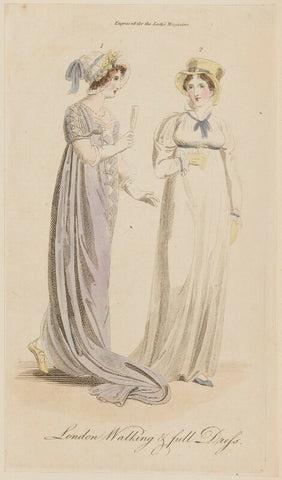 'London Walking & full Dress', October 1805 NPG D47522