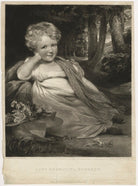 Georgiana (née Herbert), Countess of Shelburne when a child NPG D4195