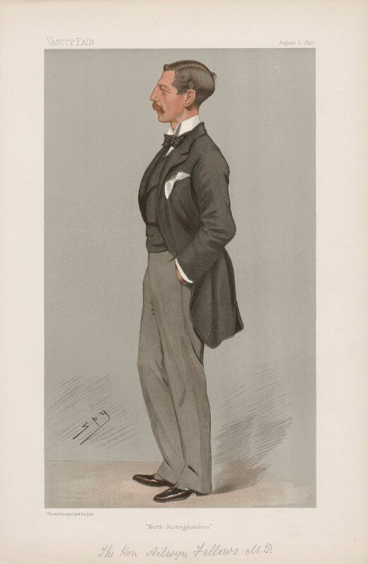 Ailwyn edward fellowes, 1st baron ailwyn ('statesmen. no. 675.') npg d44815