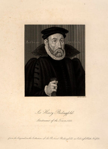 Sir Henry Bedingfield (Benifield) NPG D11034