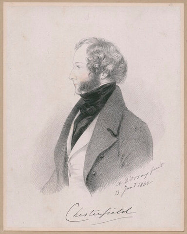 George Stanhope, 6th Earl of Chesterfield NPG D46262