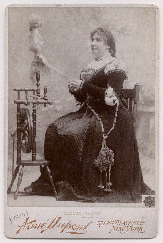 Nellie melba as marguerite in 'faust' npg x135901