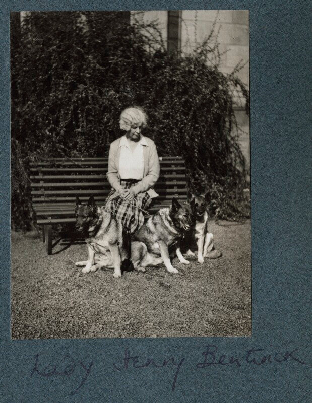 Olivia (née taylour), lady cavendish bentinck npg ax143898