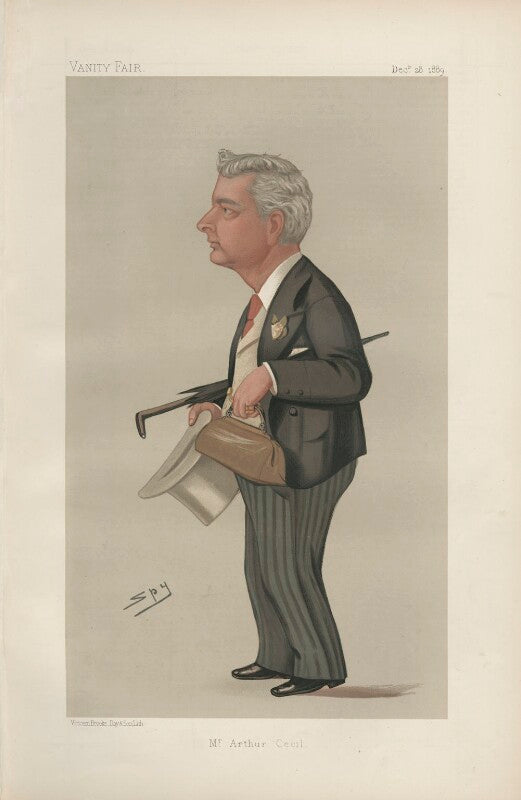 Arthur cecil (arthur cecil blunt) ('men of the day. no. 454.') npg d44470