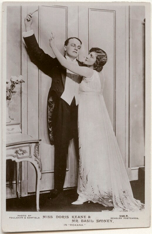 Basil sydney and doris keane in 'roxana' npg x139697
