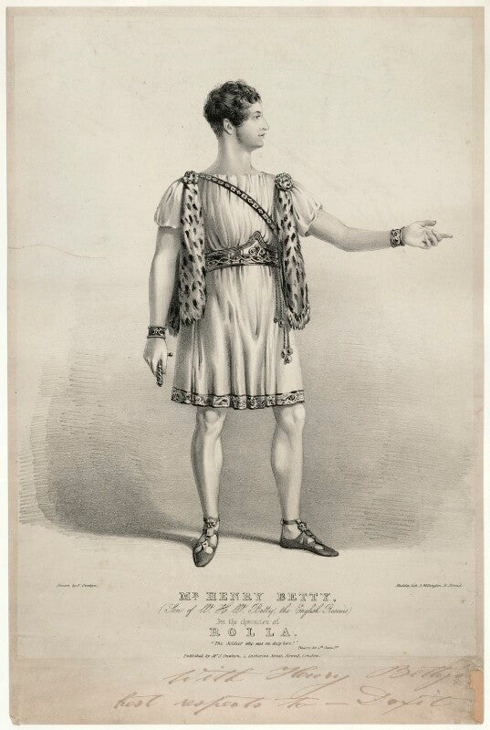 Henry thomas betty as rollo in 'pizarro' npg d31735