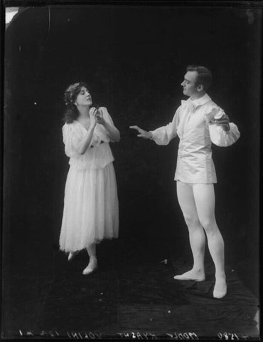 Lydia Kyasht; Alexandre Volinine (né Aleksandr Volinin) in 'First Love' NPG x101603