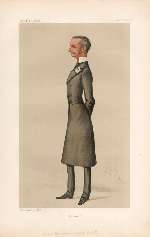 Francis charles hughes hallett ('statesmen. no. 508. "rochester."') npg d44311