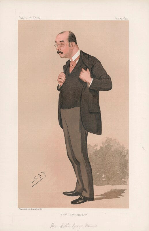 Hon. arthur george brand ('statesmen. no. 638. "north cambridgeshire."') npg d44708