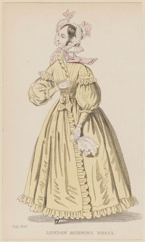 'London Morning Dress', July 1836 NPG D47691