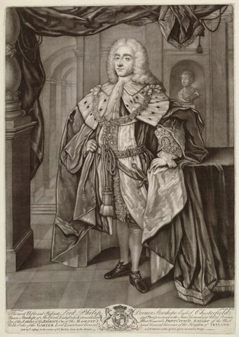 Philip Dormer Stanhope, 4th Earl of Chesterfield NPG D33066