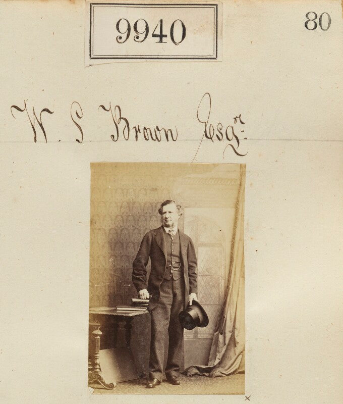 Mr w.s. brown npg ax59658
