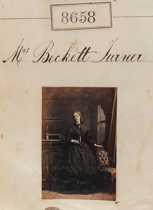 Louisa jane taylor (née sheffield, formerly beckett turner) ('mrs beckett turner') npg ax58481