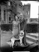 Thelma Grace de Chair (née Arbuthnot, later Lady Lucas); Somerset Struben de Chair NPG x151767