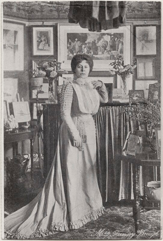 Fanny whiteside brough (mrs richard smith boleyn) npg x198195