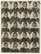 Twenty unknown clerics NPG D22615
