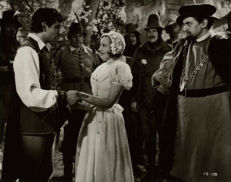 Laurence olivier, elisabeth bergner and six actors npg x45134