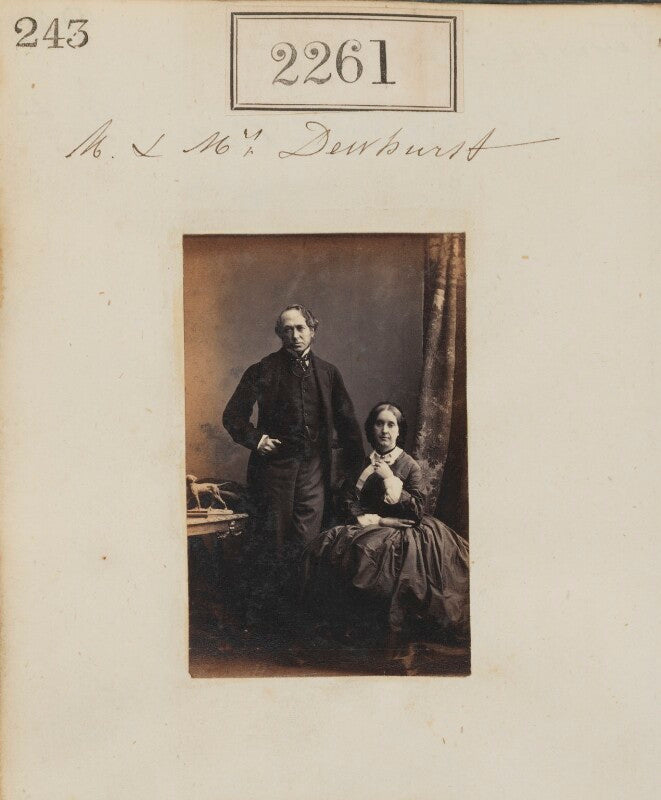 Mr dewhurst; mrs dewhurst npg ax51649