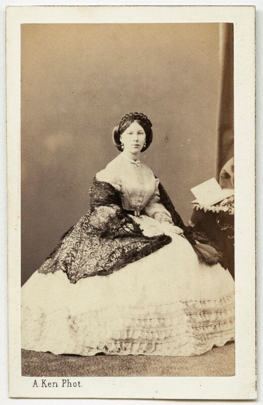 Amy mildred (née charlton), lady dingli npg ax46864