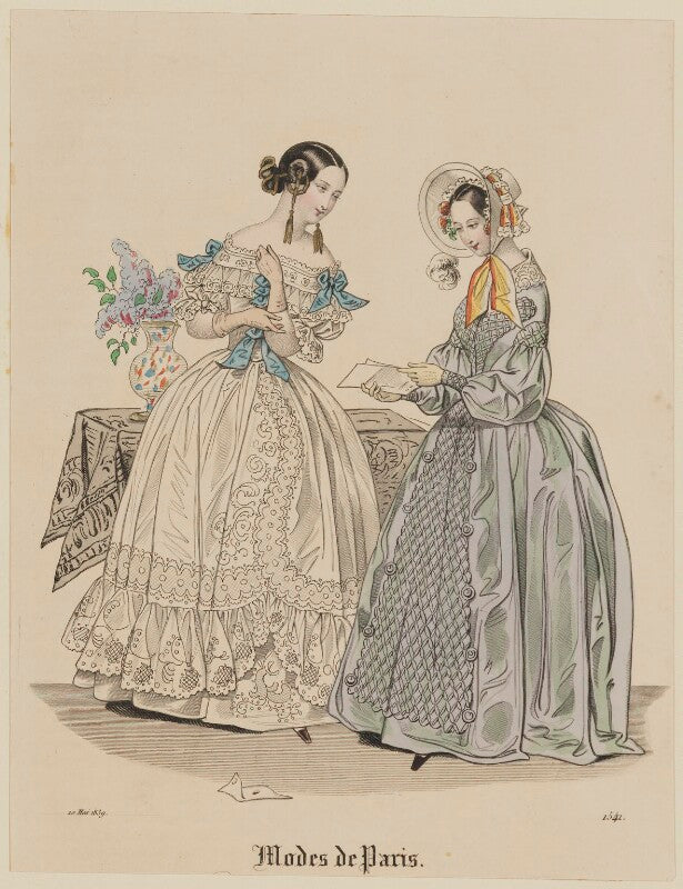 'modes de paris', 10 may 1839 npg d47796