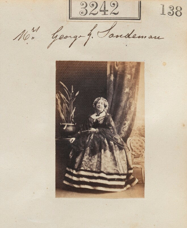 Elizabeth sandeman (née forster) npg ax52642