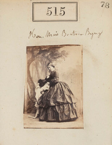 Hon. Beatrice Eliza Christiana Catherine Blundell-Hollinshead-Blundell (née Byng) NPG Ax50221