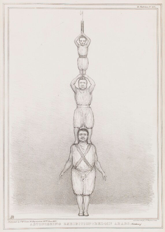 Astonishing exhibition! bedoin [bedouin] arabs (outdone) npg d41377