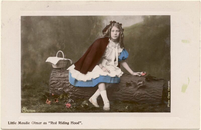 Maudie olmar as 'red riding hood' npg x198330