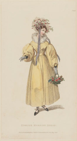 'English Morning Dress', May 1829 NPG D47631