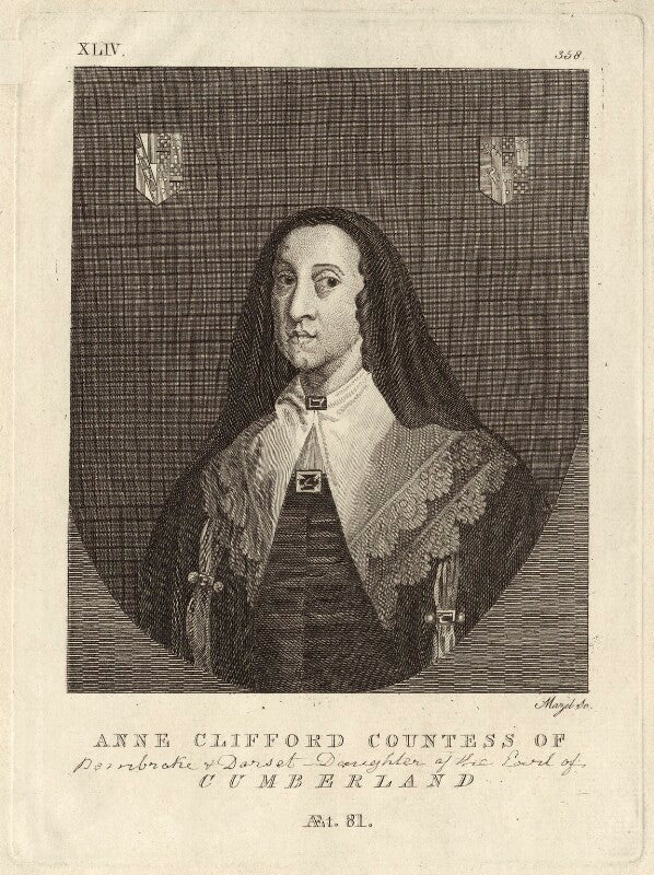 Anne, countess of pembroke (lady anne clifford) npg d28105