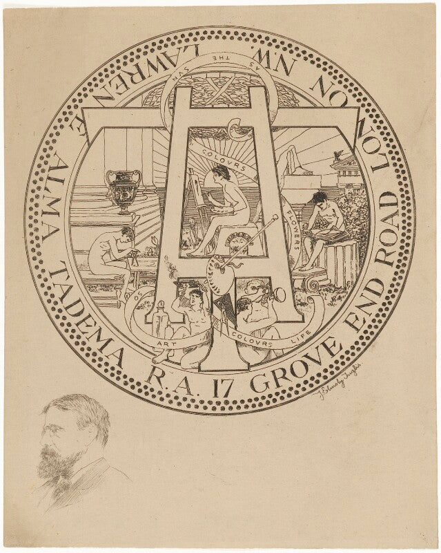 Sir lawrence alma tadema npg d9588