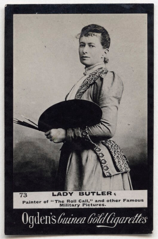 Elizabeth southerden (née thompson), lady butler npg x197043