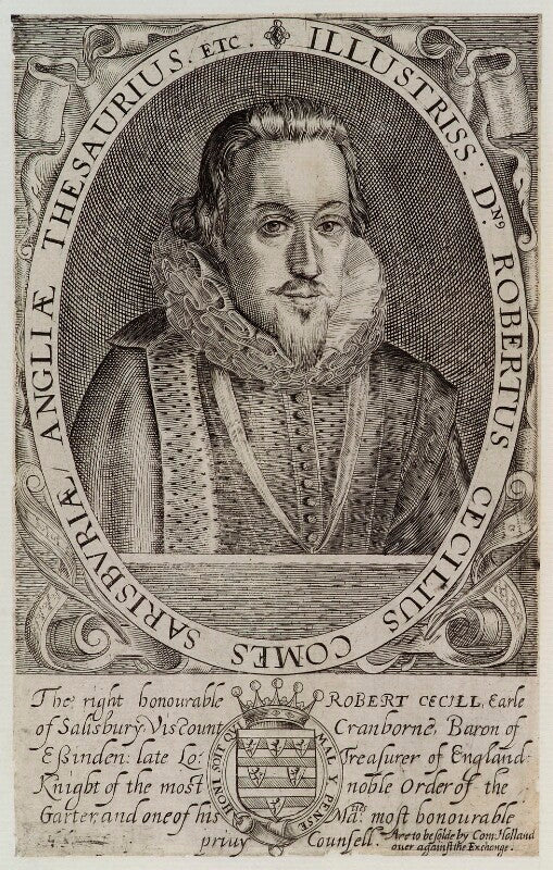 Robert cecil, 1st earl of salisbury npg d20084
