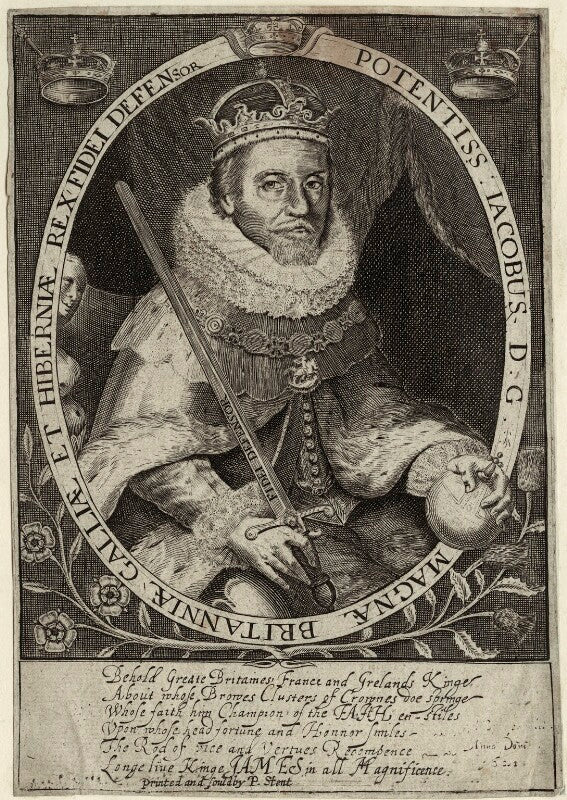 King james i of england and vi of scotland npg d25681