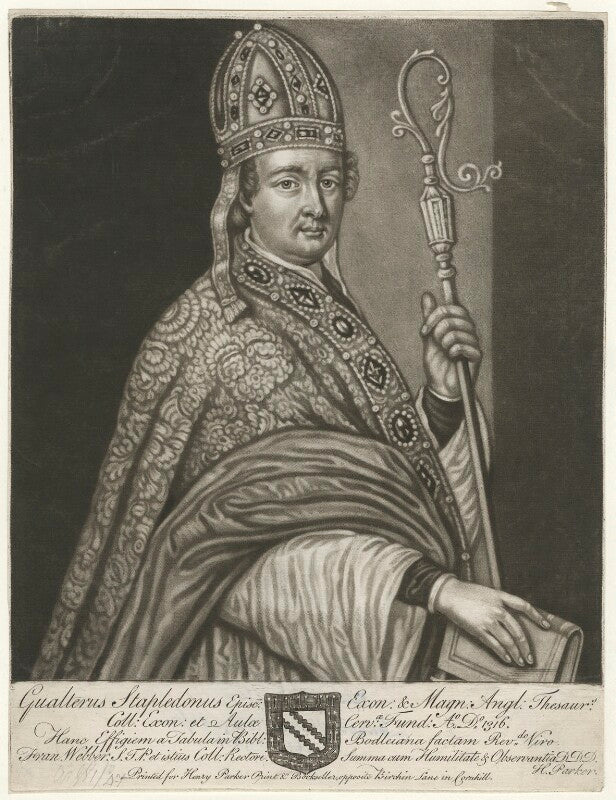 Walter de stapledon npg d41881