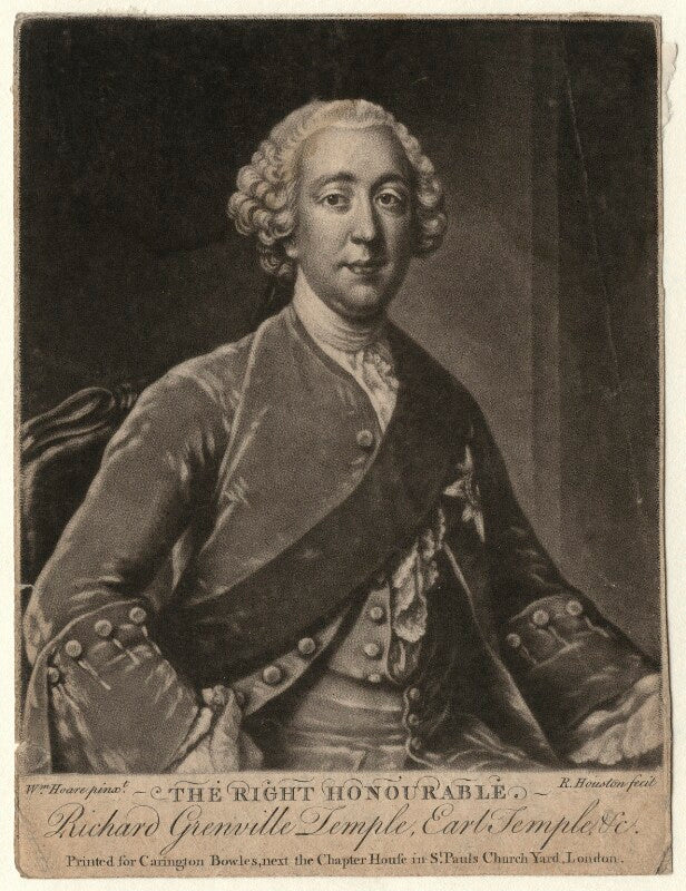 Richard grenville temple, 2nd earl temple npg d6941