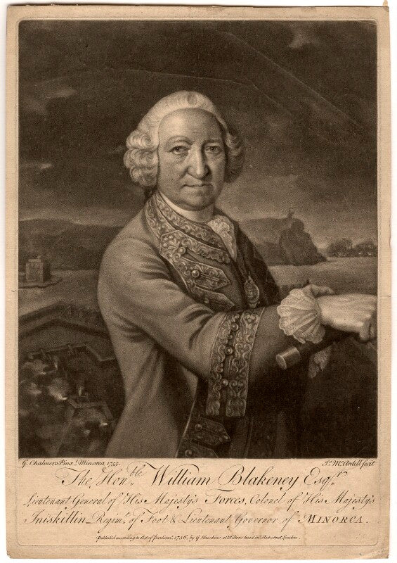 William blakeney, baron blakeney npg d748