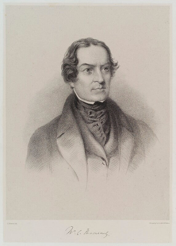 William charles macready npg d19335