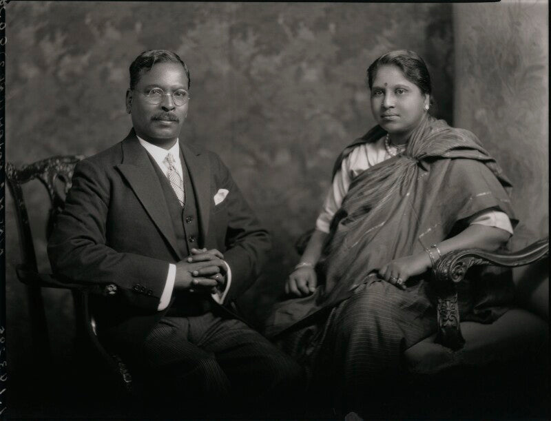 Mylai chinna thambi pillai rajah; mrs mylai chinna thambi pillai rajah npg x184773