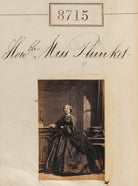 Hon. Katherine Plunket NPG Ax58538