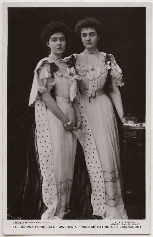 Margaret, crown princess of sweden; princess patricia of connaught (later lady patricia ramsay) npg x6348