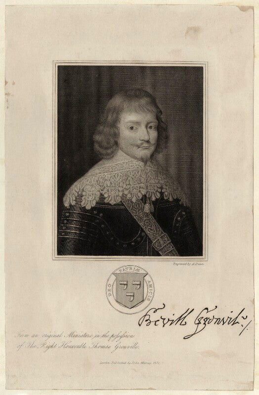 Sir bevil grenville npg d27003