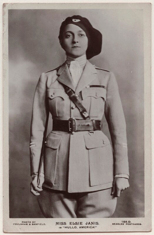 Elsie janis in 'hullo, america' npg ax160125