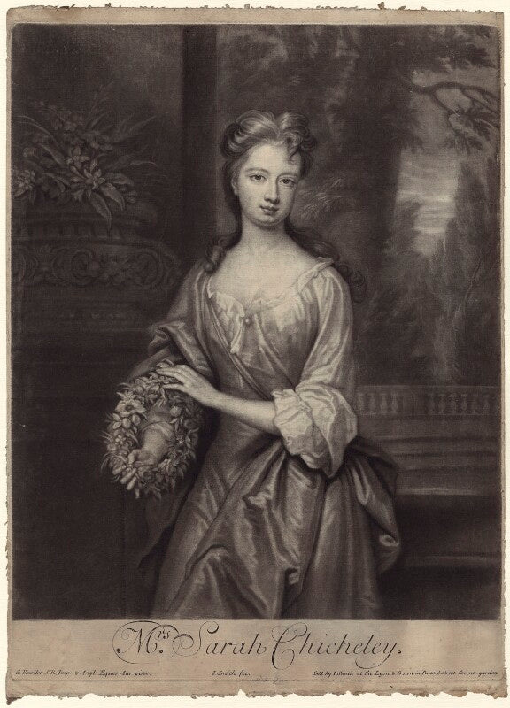 Sarah plowden (née chicheley) npg d27638